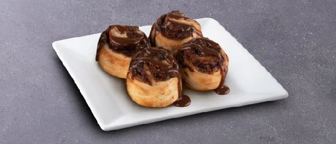 Chocolate Rolls 4 uds.
